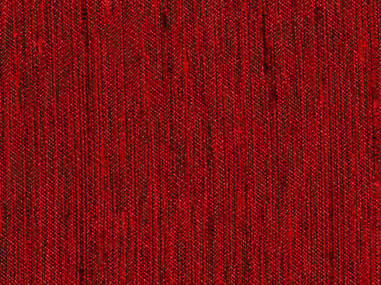 Tussah Red lampshade material swatch
