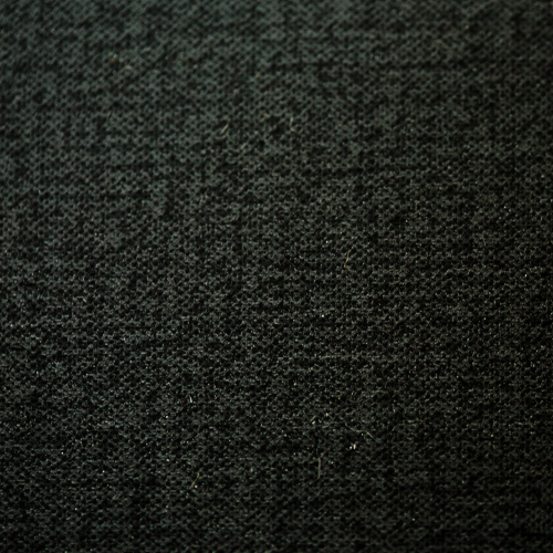 Black Trilam lampshade material swatch