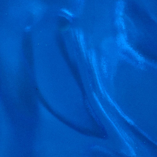 Blue Moire lampshade material swatch