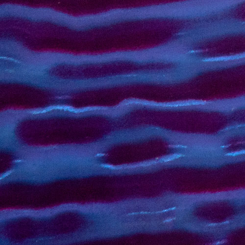 Blue Serpentine lampshade material swatch