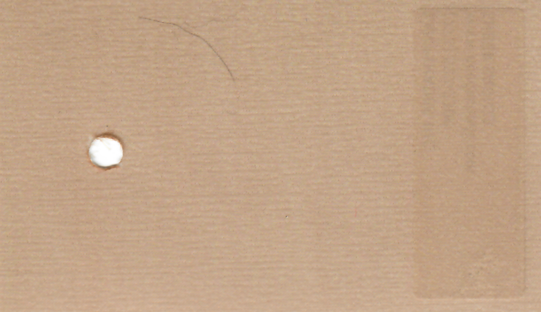 Sheer Bronze lampshade material swatch