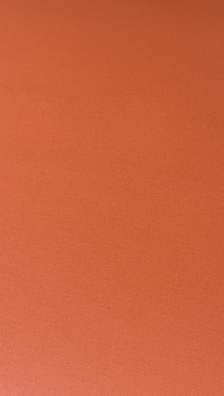 Persimmon Trilam lampshade material swatch