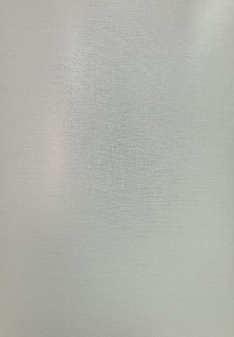 White Trilam lampshade material swatch