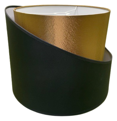 Angled-Cut Drum lampshade