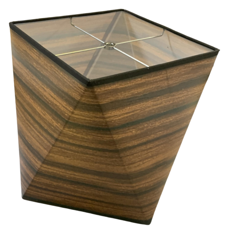 Baker Woodgrain lampshade