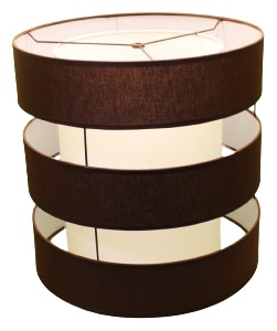 See-Through Three-Tier lampshade