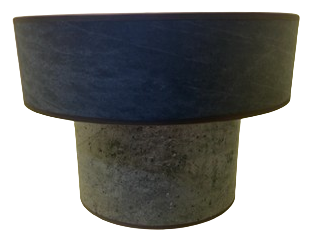 Slate Two-Tier lampshade
