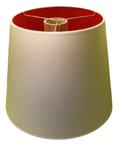 Slight Taper, Lined lampshade
