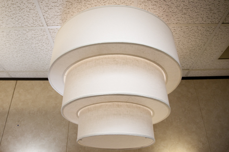 Three-Tier Pendant with Donut Diffusers lampshade