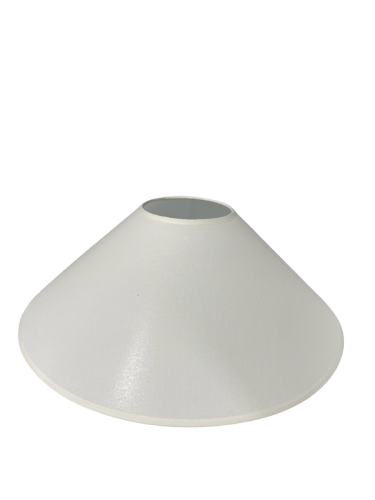 White Tapered Round